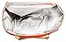 Earthwise Insulated Grocery Bags Reusable Heavy Duty Nylon Thermal Cooler Tote Leakproof with Zipper Closure Keeps Food Hot or Cold Great for Food Delivery Ubereats, Doordash, Grubhub (Red)