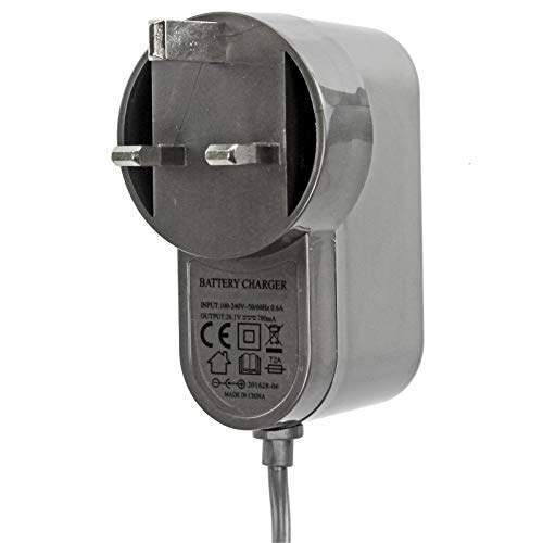 SPARES2GO Battery Charger Cable Mains Power Lead Plug Compatible with Dyson DC58 DC59 V6 V7 V8 Vacuum Cleaner