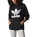 adidas Originals Women's Trefoil Hoodie, Black/White, X-Large