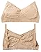 MOLLDAN Professional Dance Bras for Women Girls Adjustable Clear Straps NO Sponge Ballet Bra