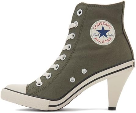 Amazon Converse コンバース ヒール スニーカー All Star Heel Z Hi レディース 6 25 0 モス As Heel Z Hi 60 Moss スニーカー