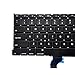 Padarsey Replacement US Layout Keyboard with Backlit Backlight 80 PCE Screws Compatible with MacBook Pro Retina 13