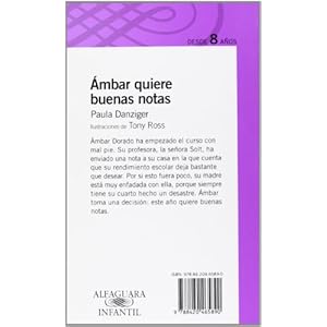Ámbar quiere buenas notas (Amber Brown) (Spanish Edition)