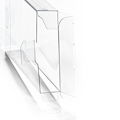 Childhood 10pcs Cartridge Clear CIB Case Sleeve for Atari Jaguar Cartridge Box Protector