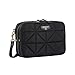 TWELVElittle Diaper Clutch 3.0 - Crossbody Diaperbag with Changing Pad, Detachable Pouch and Wipes Case. Machine Washable - Black