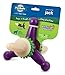 PetSafe Busy Buddy Jack - Keeps Dog Busy - Includes Treats Refill - Treat Holding Dog Toy - Helps Clean Teeth - Durable Rubber - Strong Chewers - Dishwasher Safe - Large - Purple