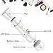 Facial Hair Removal for Women, Abody Painless Electric 4 in 1 Hair Removal Kit Included Facial Shaver, Nose Trimmer, Eyebrow Trimmer, Body Shaver, USB Rechargeable & Waterproof