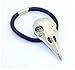 Wendingstan skulls Women Girls Hair Tie Rope Rubber Bands Elastic Ponytail Holders Pack of 4 (Black+Golden+Silver+Bronze)