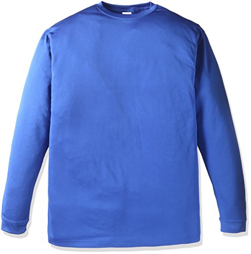 [ユナイテッドアスレ] 4.7oz ドライシルキータッチ 長袖Tシャツ 508901 コバルトブルー XXL