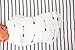 Premium Fitted Cotton Crib Sheet/Toddler Sheet City Black and White Stripes by Copper Pearl