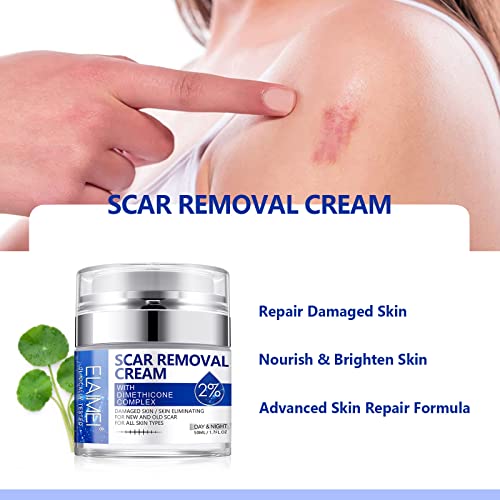 Scar Removal Cream,Advanced Scar Gel for Surgical and Acne Scars, Cuts