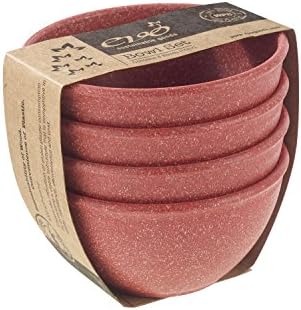 10 oz. Bowl Set, Red,1 pack of 4 bowls