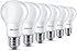 Philips LED Lampe 8 W ersetzt 60 W, E27, warmwei&szlig; (2700K), 806 Lumen, matt, 6er Pack