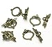 30 Sets Bronze Tone Bracelet Clasps Dragonfly Toggle - Findings, DIY Crafts, Jewelry Making, Charms