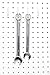 Pegboard Hooks Kit 75-packs J Shape Peg Hooks White Peg Hook Accessories (75 PK, White)