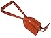 USA Best Small Emergency Folding Shovel with Built in Pick - Keep it in Your car or take it Camping as a Survival kit Tool (Orange)
