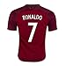 Soccer Kids 2016/2017 Football Soccer European Cup Ronaldo Home Portugal Kids Jersey & Shorts & Socks With Free Key Chain