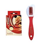 Bundle of Suede Nubuck Eraser &amp; Brush Removes Stains From All Suede Velour &amp; Nubuck Leather Shoes, Clothes, and Handbags. Made in Germany