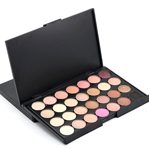 Alonea 28 Colors Women Cosmetic Makeup Neutral Nudes Warm Eyeshadow Palette (A)