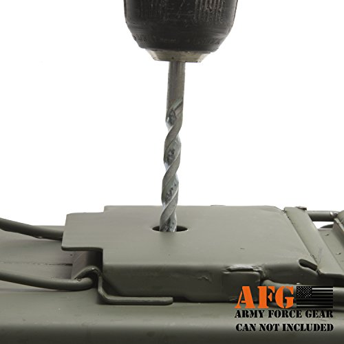 Army Force Gear Ammo Box Can Lock Hardware Kit .50 Cal, Fat 50, 30 Cal