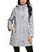 Avoogue Rain Jacket Women Waterproof Raincoat with Hood Plus Size Lightweight