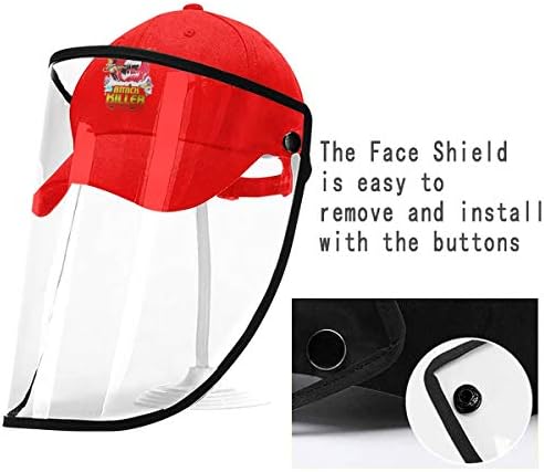 ベースボールキャップ キャップ フェイスガード フェイスカバー ウイルス分離 フェイスシールド 取り外し可能 保護キャップ リターン オブ ザ キラートマト 保護シールド メンズ レディース 防塵カバー フェイスシールド B087r924hd 1 427円 人気海外一番 100 品質