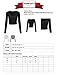 Basic Every Day Scoop Neck Long Sleeve Crop Top Black L