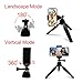 Phone Tripod, SYOSIN Mini Camera Tripod Selfie Stick Mini Tabletop Travel Stand Adjustable Camera Stand Holder with Wireless Remote Shutter and Universal Clip for DSLR, Gopro, Smartphone,More