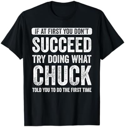 Amazon.com: Thanks Chuck T-Shirt : Clothing, Shoes & Jewelry