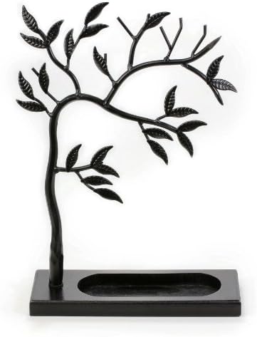 Zoohu Sculpted Jewelry Tree - Metal Necklace Holder / Jewelry Tree / Earring Jewelry Oraganizer / Jewelry Stand / Jewelry Display