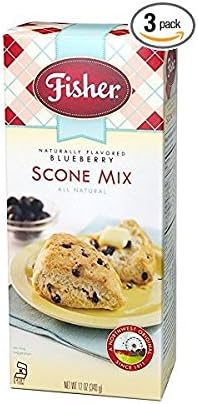 Fisher Blueberry Scone Mix, Pack of 3