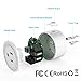 Tocode 2 Packs Smart Plug Smart Outlet Mini Wifi Outlet, Remote Control Your Devices, No Hub Required, ETL Listed