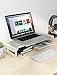 Monitor Stand Riser Aluminum Computer Monitor Stand with 3 Adjustable Height for i’Mac,TV,Computer,Desktop,Laptop,Klearlook Space-Saving Desk Organizer [Silver]thumb 4