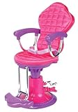 Doll Chair, Salon Doll Chair Fit for 18 Inch American Girl Doll Bed Room Accessories Not Included, Doll Furniture Provides a Perfect Doll Salon Chair for Brushing Your Dolls Hair