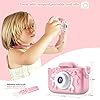 Youerls Kids Camera Children Digital Camera, Rechargeable Digital Camera for Girls 3-12 Year Old Birthday Gifts for…