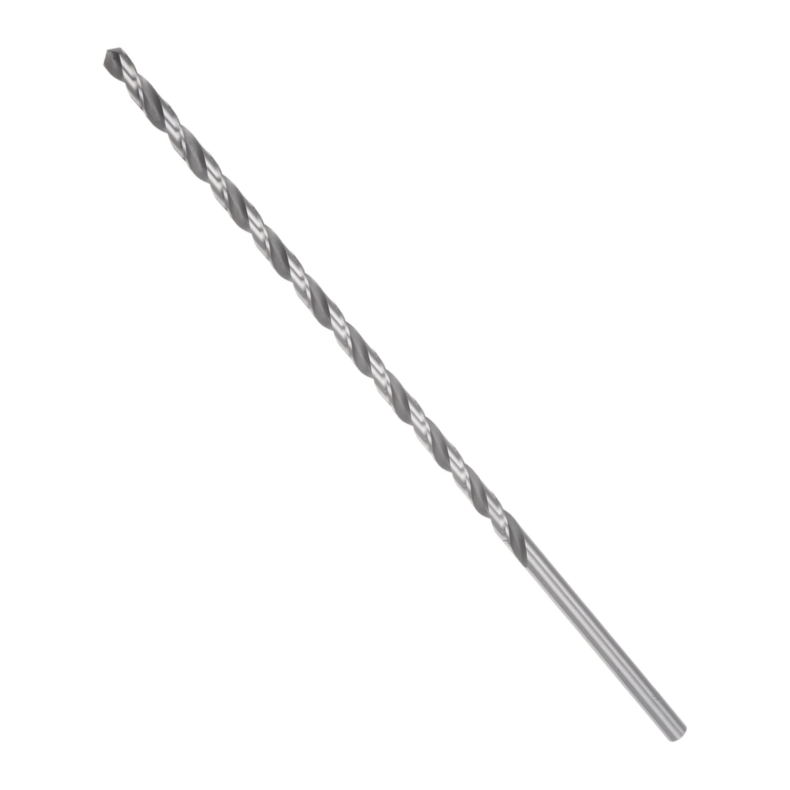 CoCud Twist Drill Bit, 6.5 mm Cutting Diameter, 0.26" Shank 9.8" Length, High-Speed Steel Black Oxide Extended Straight Jobber Drill Bit Set (Application: Metal Wood Plastic), 1-Pieces