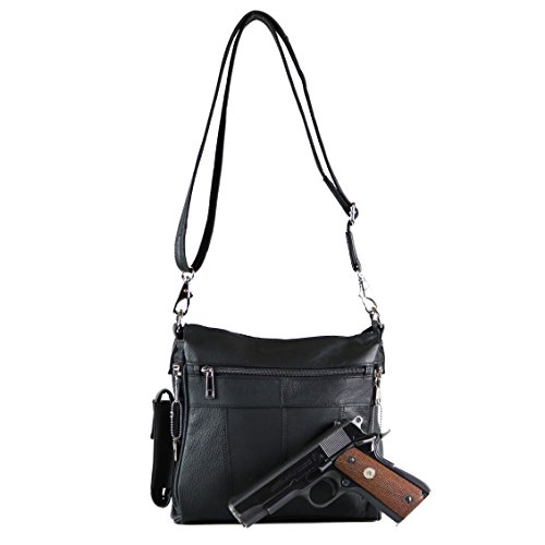 Concealed Carry Purse Organizer Crossbody Gun Bag by Roma Leathers