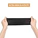 Heat Transfer Vinyl - 12inch x 15feet Roll HTV Vinyl Black for DIY Heat Press Design T-Shirts, Easy to Cut & Weed Iron On Vinyl for Silhouette,Cricut or Heat Press Machine
