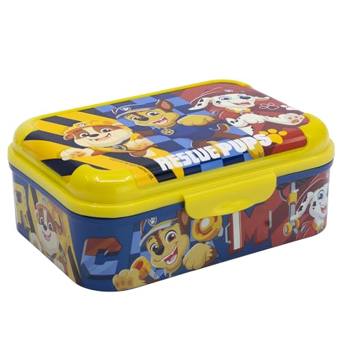 Stilvolle Lunchbox aus Kunststoff für Kinder, Motiv: Paw Patrol