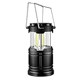 Amurgo LED Camping Lantern, Bright COB Collapsible Camping Equipment Gear Lights, 350 Lumens Magnetic Base Hanging Hook Waterproof 30 LEDs Lantern Camping,Emergency,Hurricane,Hiking,Outages,Car