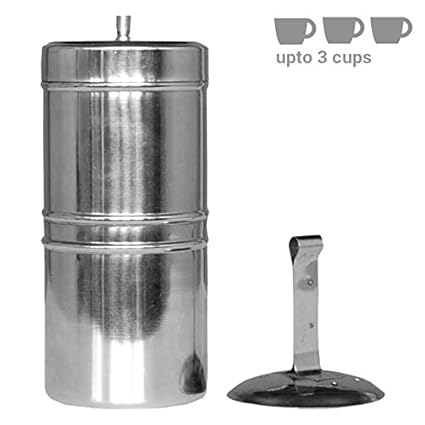 iStoreDirect Stainless Steel South Indian Filter Coffee Drip Maker