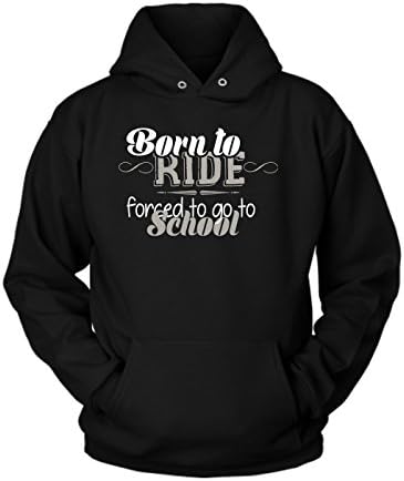 Horse Riding Hoodie | Horse Riding Cotton Fleece Hoodie | Great Hoodie with a Creative Quote About Horse Riding