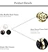 FIBO STEEL 3 Pcs Buddha Bead Bracelets for Men Women Elastic Charm Bracelet Set