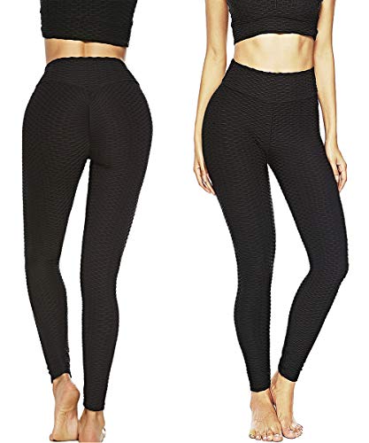 image for ZITAIMEI Women's Butt Lift Workout Leggings High Waist Yoga Pants Text