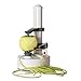 DASH Rapid Electric Potato Peeler Tool + Fruit Skinner with BPA Free Plastic, Auto Shut Off Function, 2 Replacement Blades, Paring Utensil & Recipe Book - White