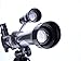 ScharkSpark Telescope for Kids Plastic Kids Telescope Nature Exploration Toys Kid Astronomy Science Kit Telescope with Tripod,Finder,Three Magnification Eyepieces,Light/Stable/Cool/Easy to Use