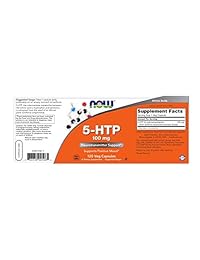 AHORA Suplementos, 5-HTP 100 mg, 120 cápsulas de Veg, 0106, 1