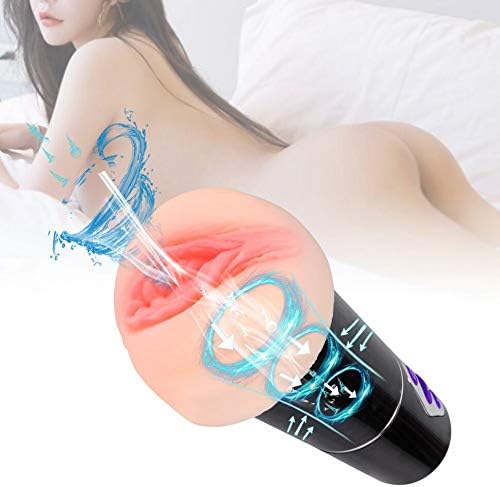Male Mäštērbrâtõrš Cheap Põckët P`üššýsfõõt Electric Adullt Toys for Men Realistic Feel, Hands Free Small Vîbrâtińg 10 Modes, Waterproof Silicone USB Rechargeable, Warm Mugs Trainer