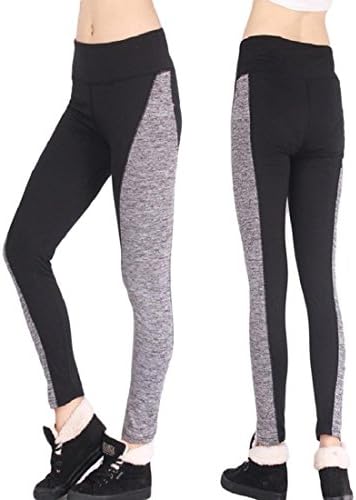 Orangesky Women's High Waist Fitness Yoga Sport Casual Fashion Leggings Pants (XXXL, Black)