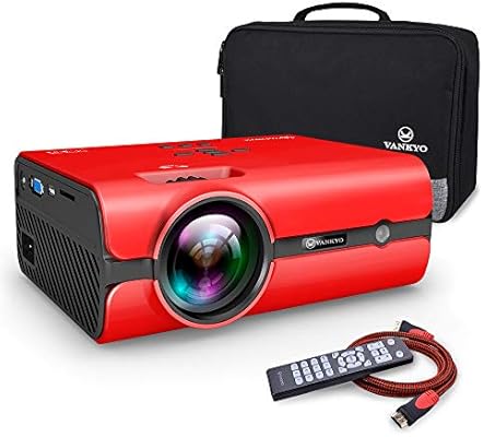 VANKYO Leisure 410 Proyector LED con 3600 Lux, Bolsa de Transporte ...